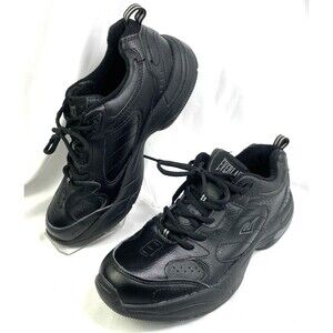 Everlast Sport Women's Sneakers 10W Luise Black Walking Lace-up Shoe